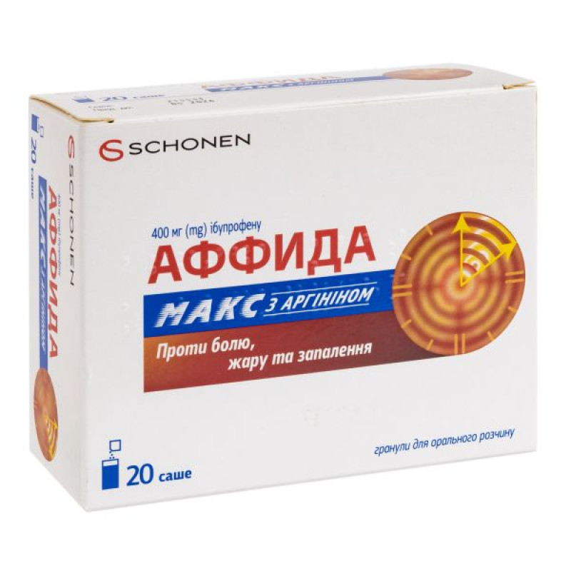 Affida max with arginine sachet No. 20