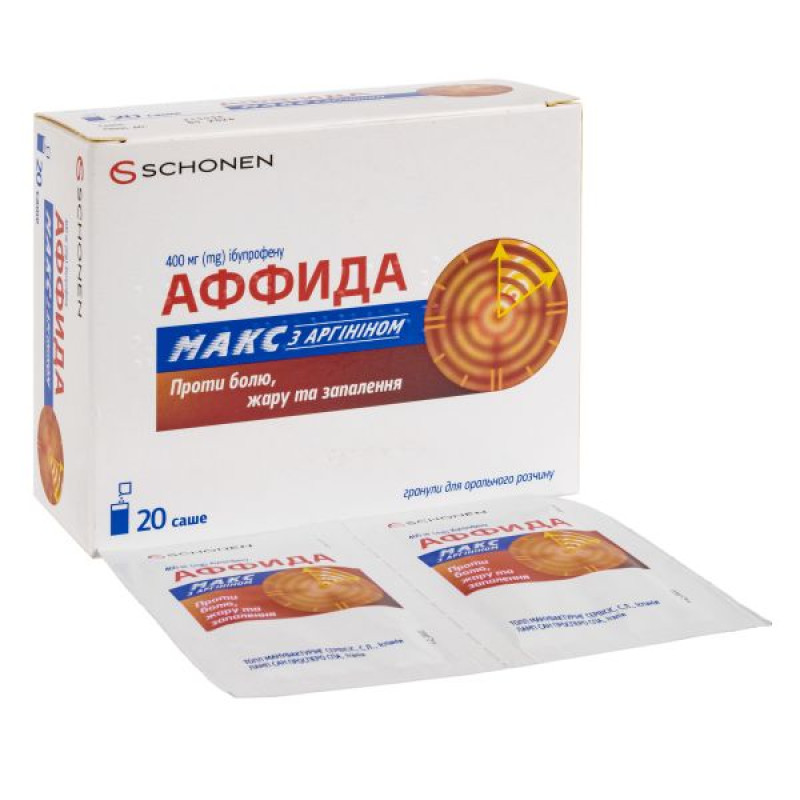 Affida max with arginine sachet No. 20