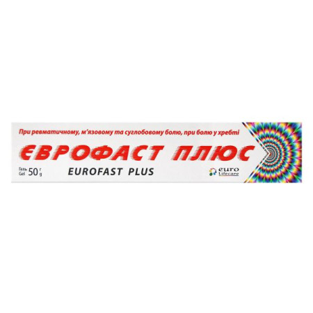 Eurofast Plus gel tube 50 g
