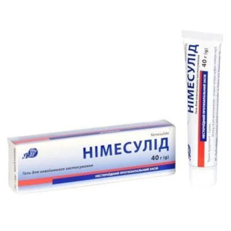 Nimesulide gel 10 mg/g tube 40 g