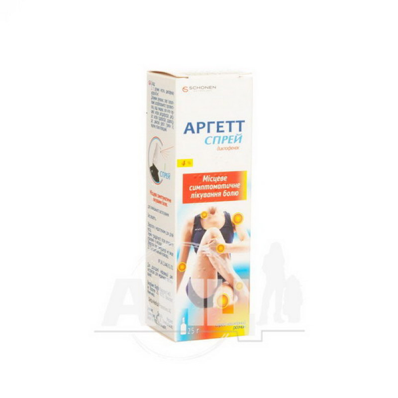 Argette spray cutaneous solution 4% bottle with dosing device 25 g