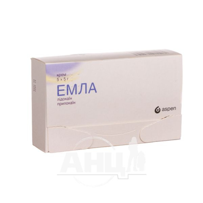 Emla cream tube 5 g + 12 stickers No. 5