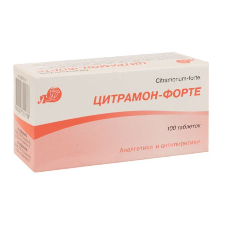 Citramon-Forte tablets blister pack No. 100