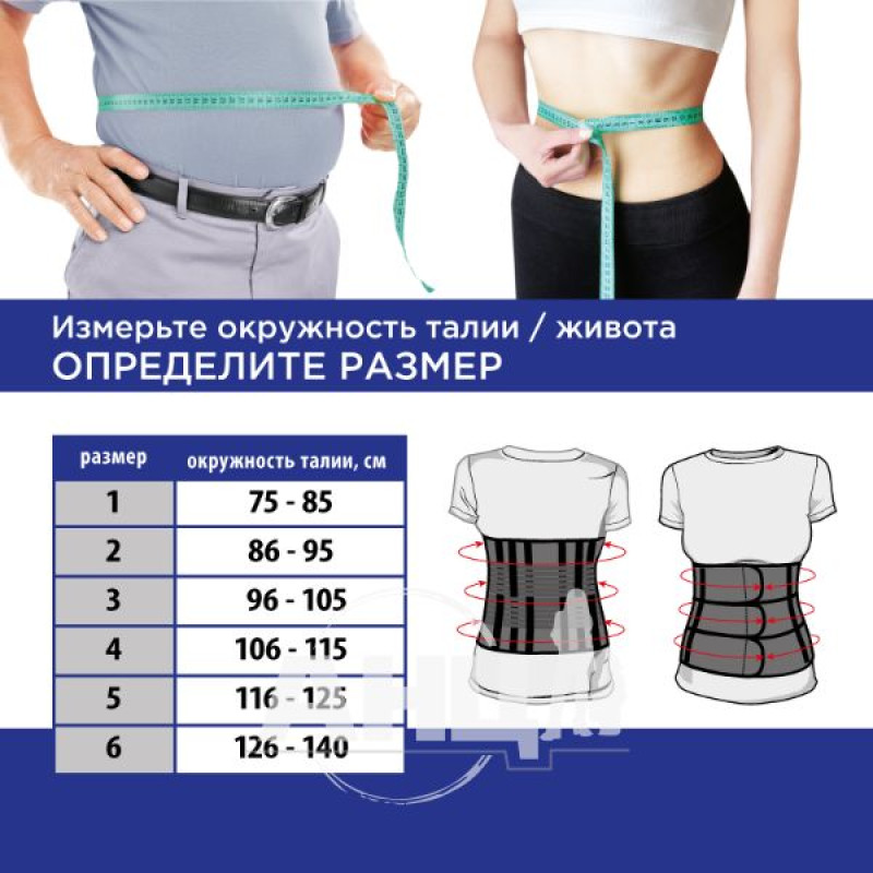 Supportive bandage with rigid fixation corset black size 3