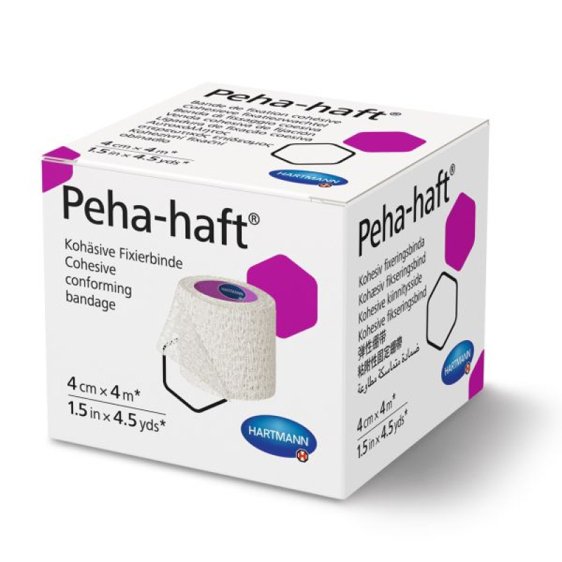 Бинт когезивный фиксирующий Peha-haft 4 см х 4 м №1