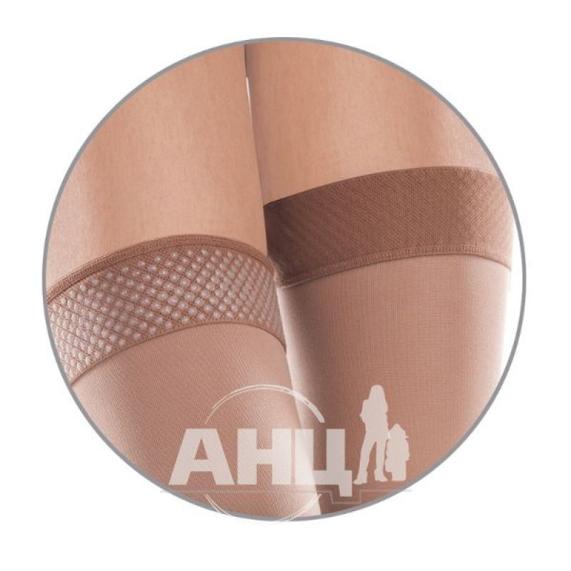 Tiana compression stockings 27-36mm 340 den beige open size 5