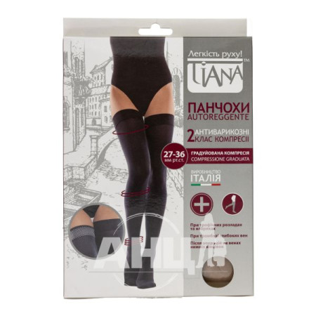 Tiana compression stockings 27-36mm 340 den beige size 5