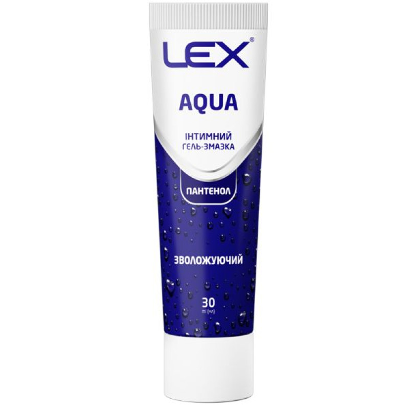 Lex Aqua intimate lubricant gel moisturizing 30 ml