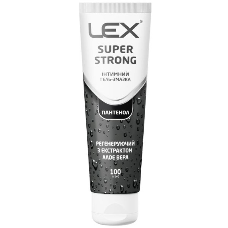 Lex Super Strong Regenerating Aloe Vera Gel Lubricant 100 ml