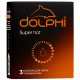 Dolphi Super hot condoms with dots and ribs with a warming effect No. 3