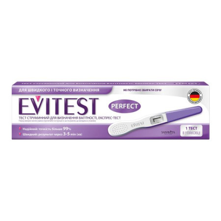Evitest inkjet pregnancy test