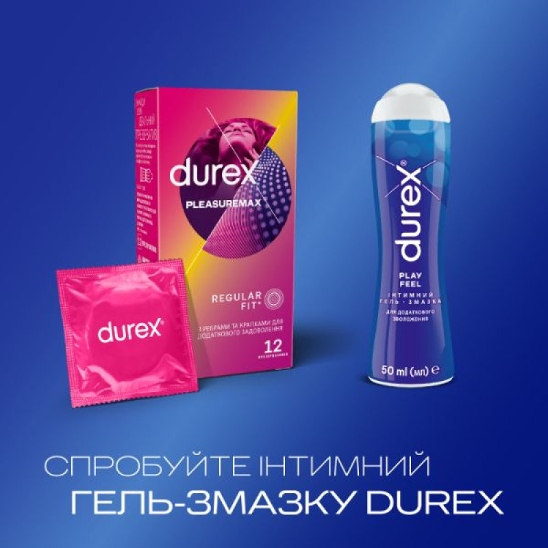 Condoms Durex Pleasuremax #12