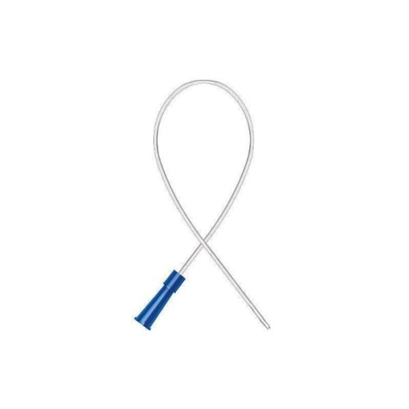 Upper airway suction catheter type B with central and lateral opening Ch 16 600 mm