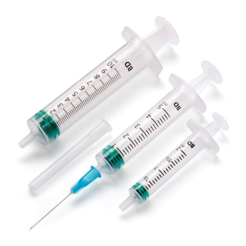 Injection syringe 2 ml BD Emerald three-component