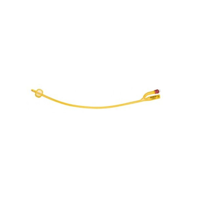 Foley catheter, two-way, made of silkolatex g16