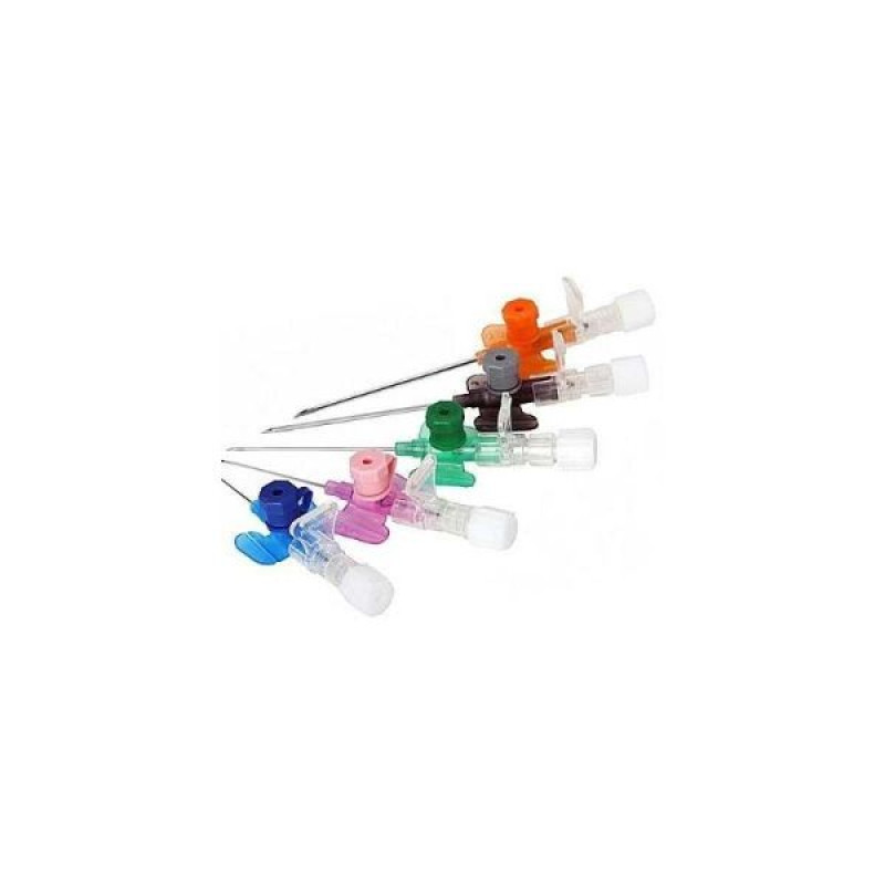 Voles intravenous cannula with port and wings, sterile, single use, 20g (1.1 x 32 mm) No. 1