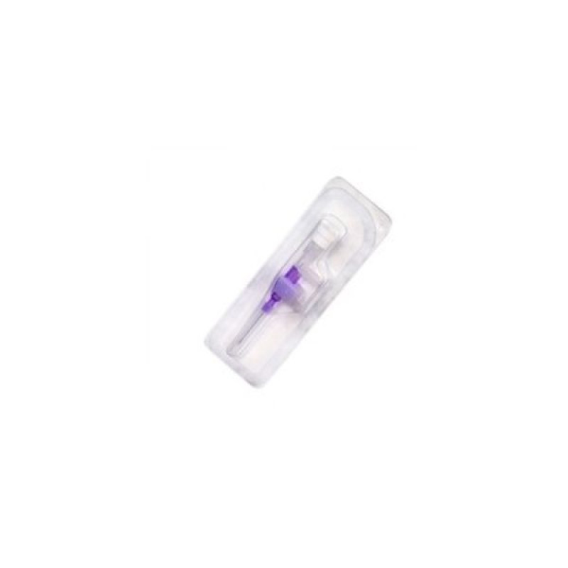 Voles intravenous cannula with port and wings, sterile, single use, 26g (0.6 x 19 mm) No. 1
