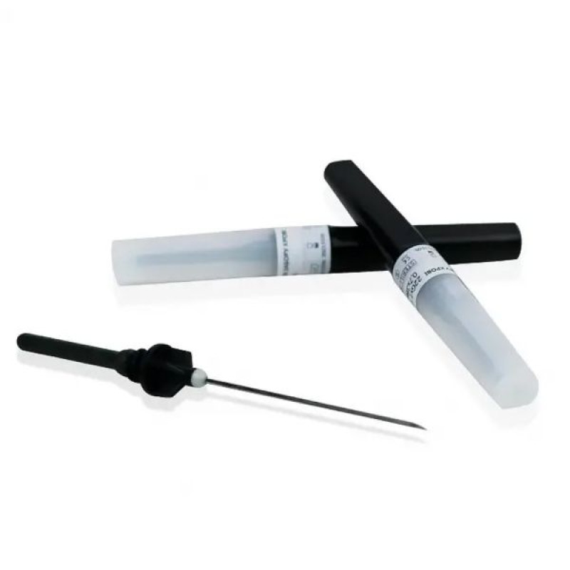 BD Precisionglide Vacutainer Needle 22g 0.7x38mm Black No. 100
