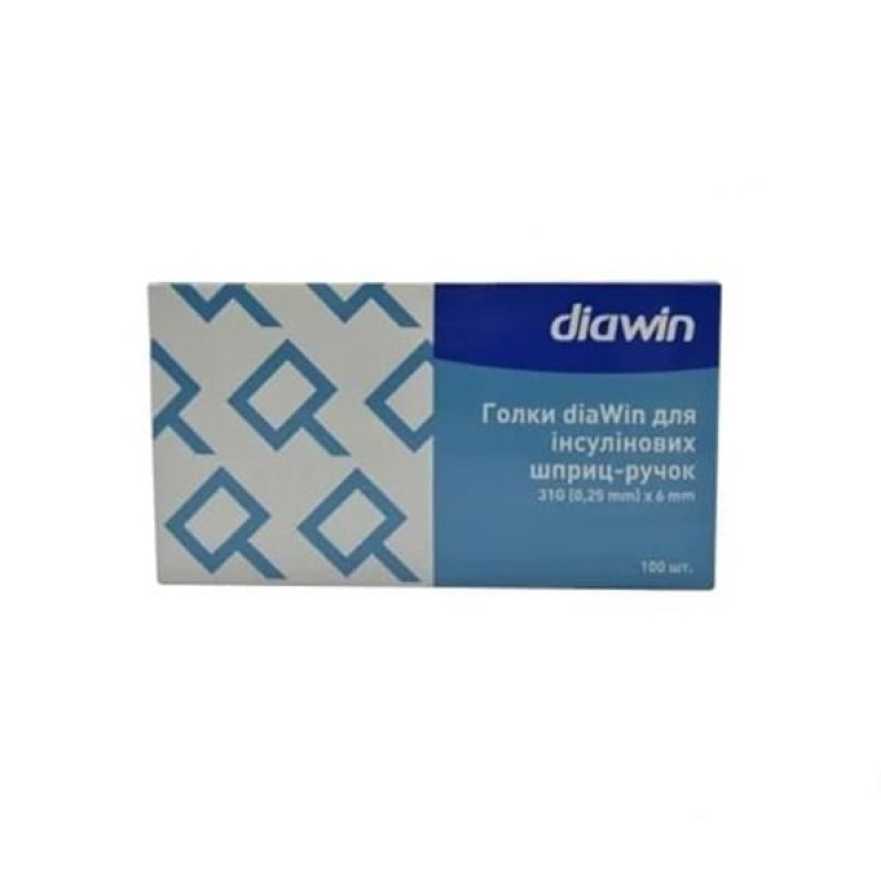 Needle for syringe pen Diawin G31 6 mm No. 100