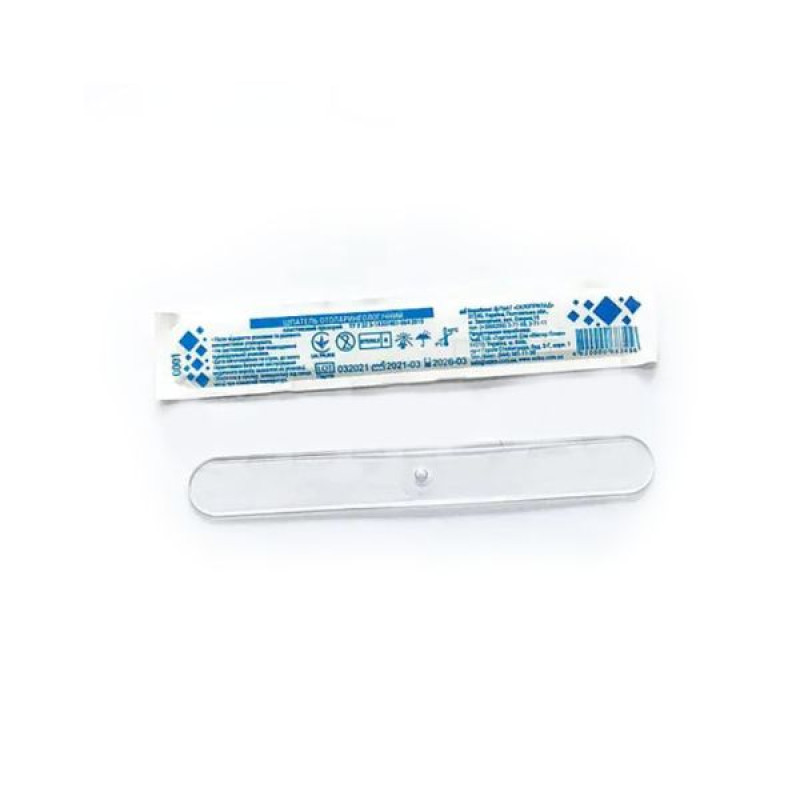 Plastic ENT spatula No. 90
