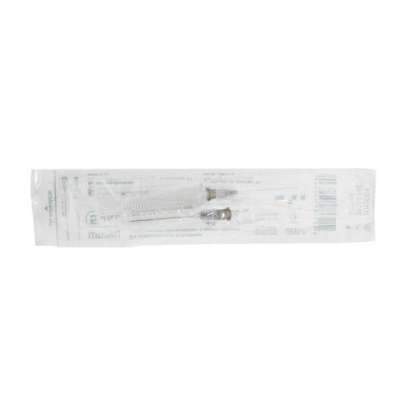 Two-component syringe with two needles 5 ml