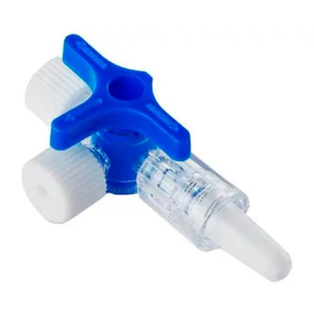 3-way blue lipid-resistant tap