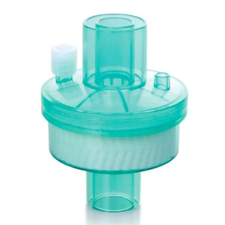 Respiratory filter with heat-moisture exchanger "VOLES" for adults