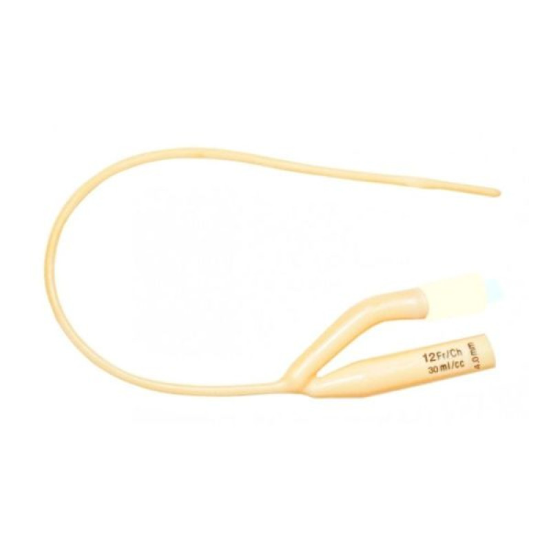 Foley type 12 two-way catheter