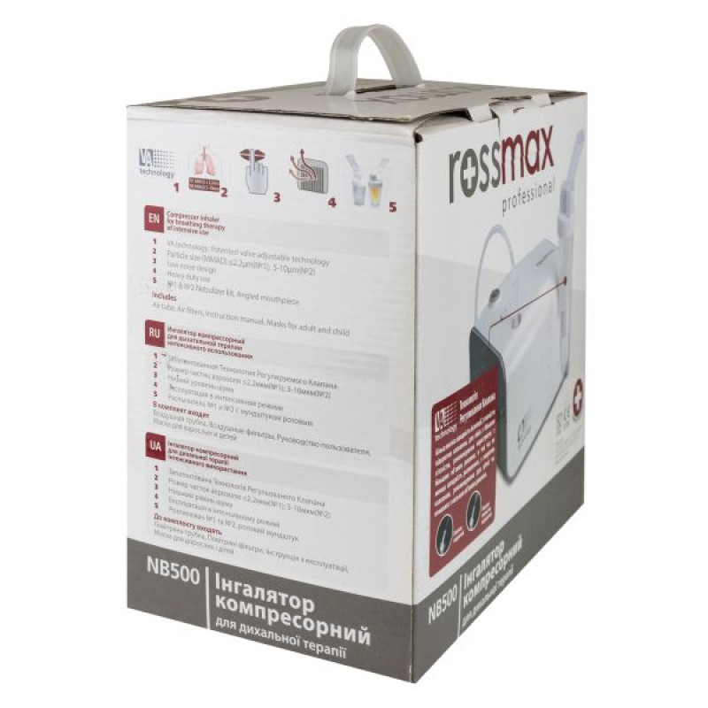 Compressor inhaler Rossmax NB 500