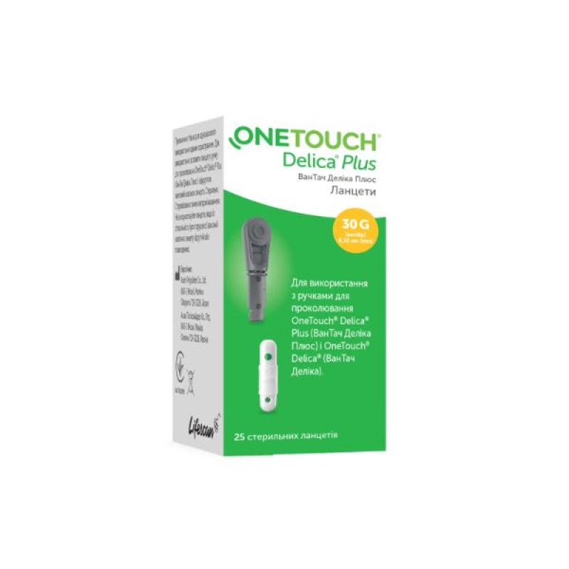 OneTouch Delica Plus Lancets No. 25