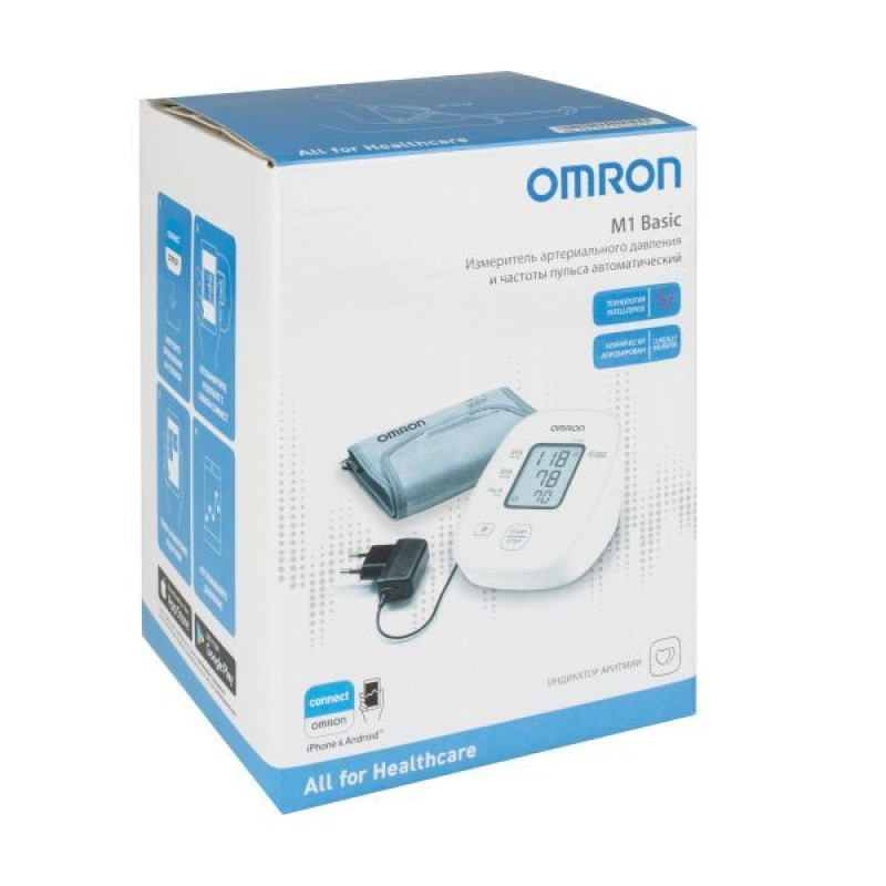 Автоматичний тонометр Omron M1 Basic HEM-7121J-ARU