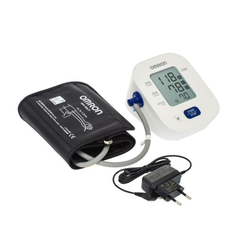 Automatic tonometer OMRON M2 Plus HEM-7146-E with adapter HHP-CM01, cuff 22-42 cm