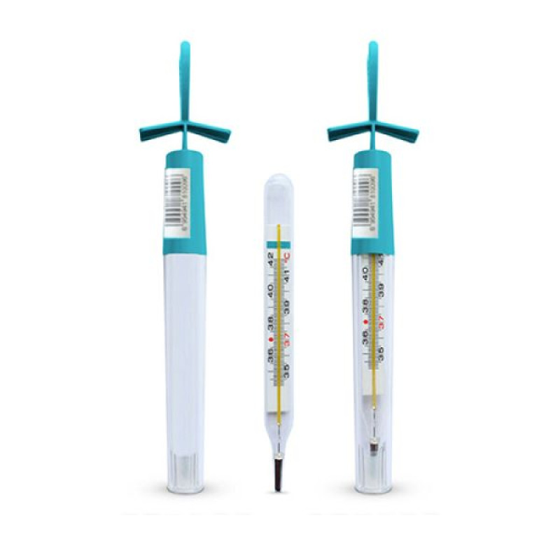 Medical thermometer Gamma Thermo Plus glass liquid liquid without mercury No. 1