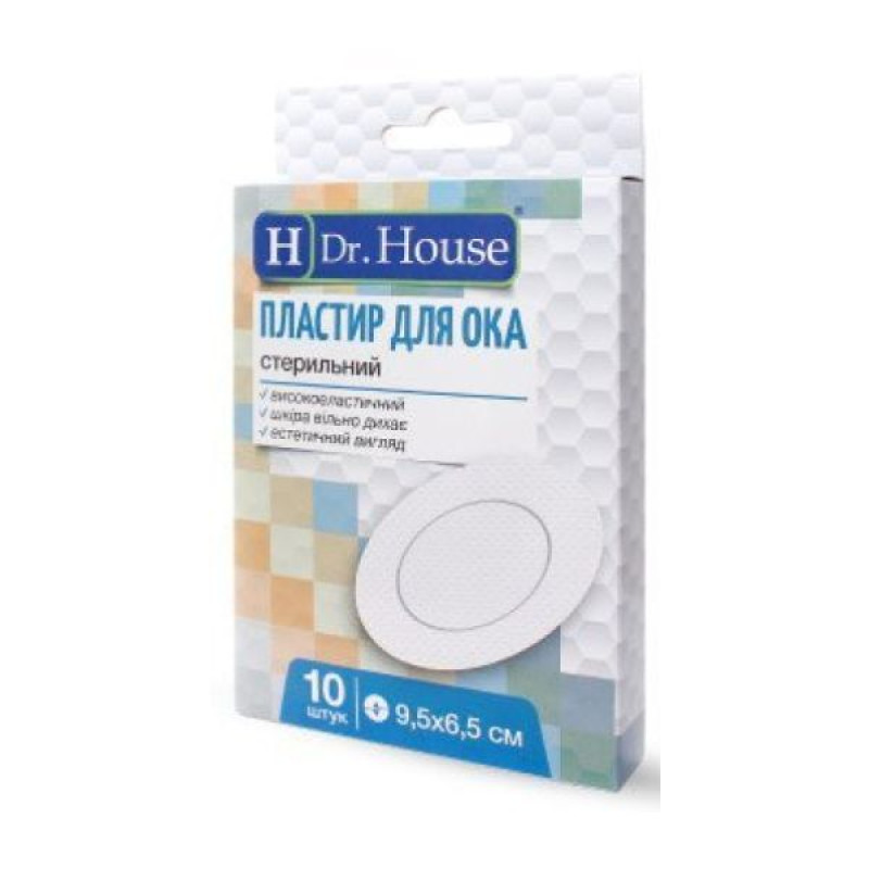 Dr.House Eye Patch 9.5 x 6.5 No. 10