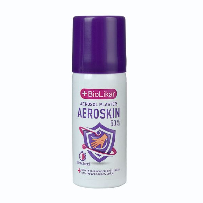 AEROSKIN Biolikar aerosol liquid waterproof patch 50 ml
