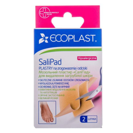 SaliPad callus patch for removing rough skin 40 mm x 60 mm No. 2
