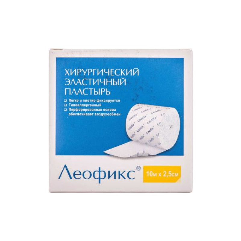 Medical plaster leofix 2.5 cm x 10 m No. 1