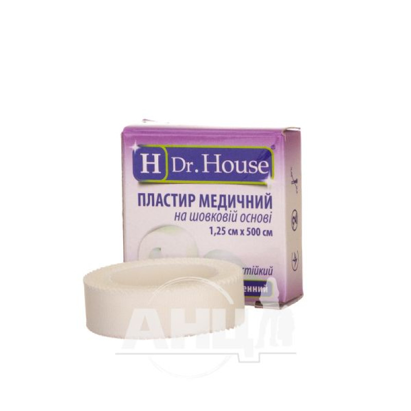 Dr. House medical plaster on a silk base 1.25 cm x 500 cm
