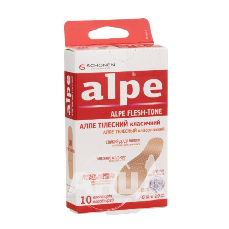 Medical plaster Alpe body classic No. 10