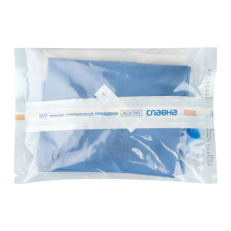Sterile single-use gynecological examination set No. 8