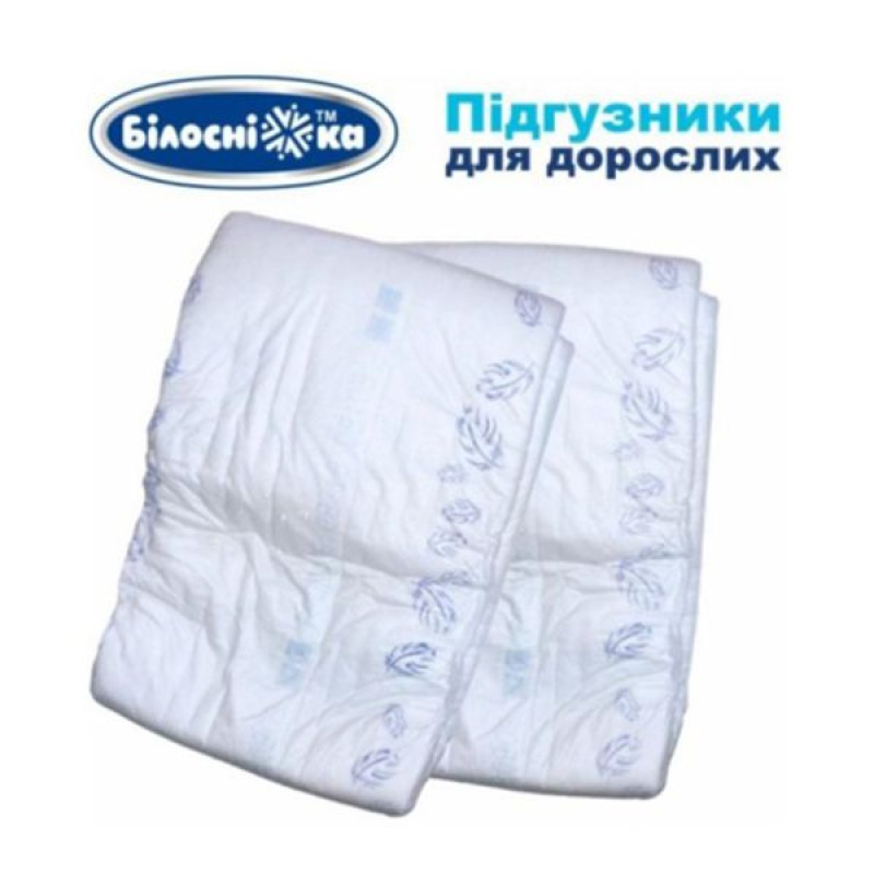 Adult diapers Snow White size XL No. 30 No. 30
