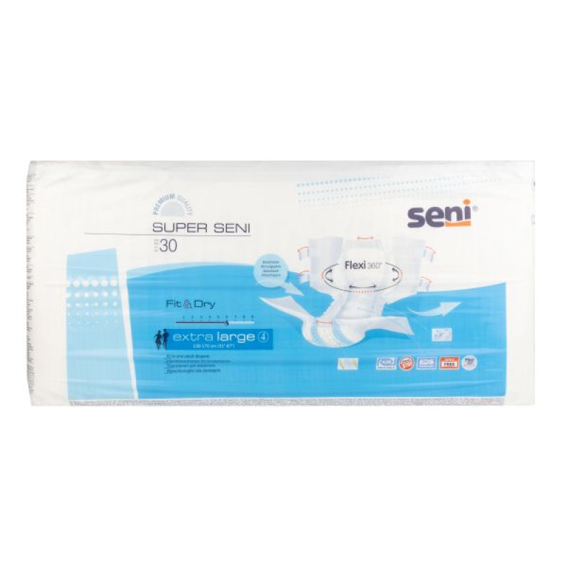 Adult diapers Super Seni extra large No. 30