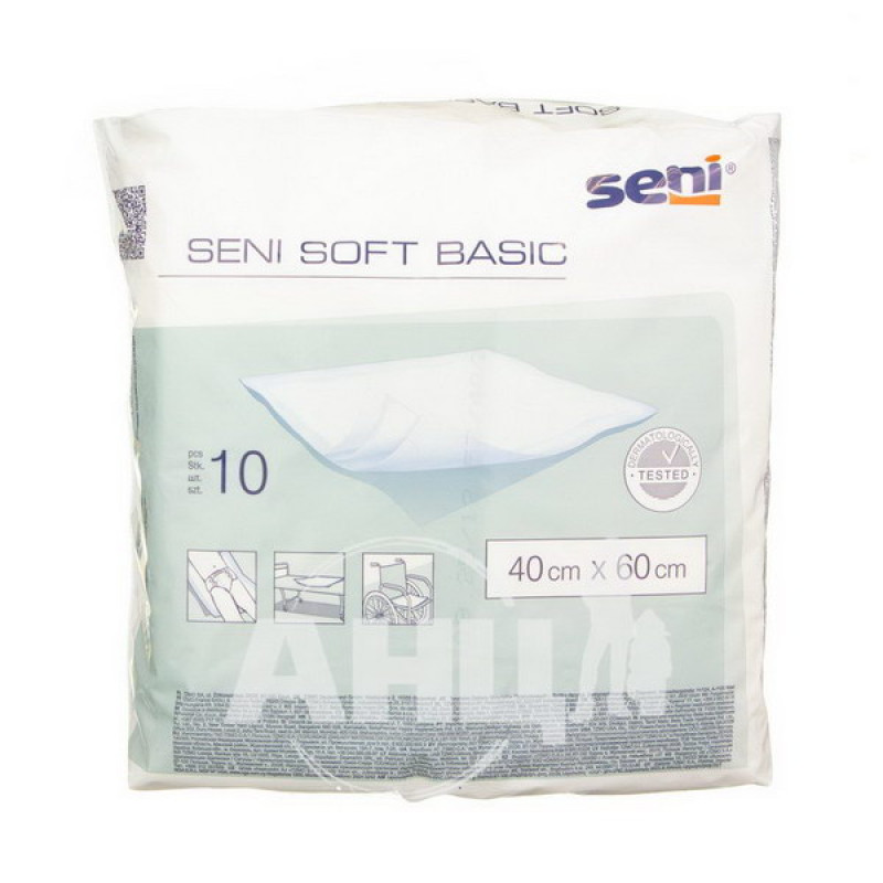 Seni soft basic sanitary diapers 40 cm x 60 cm No. 10
