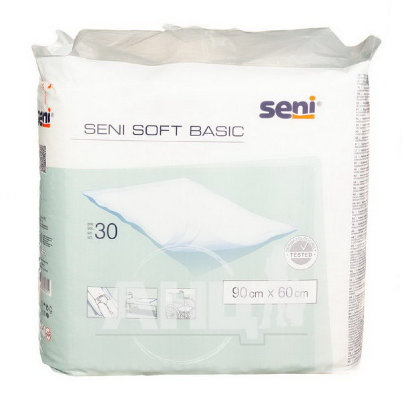 Одноразовые пеленки Seni Soft Basic 60х90 см №30