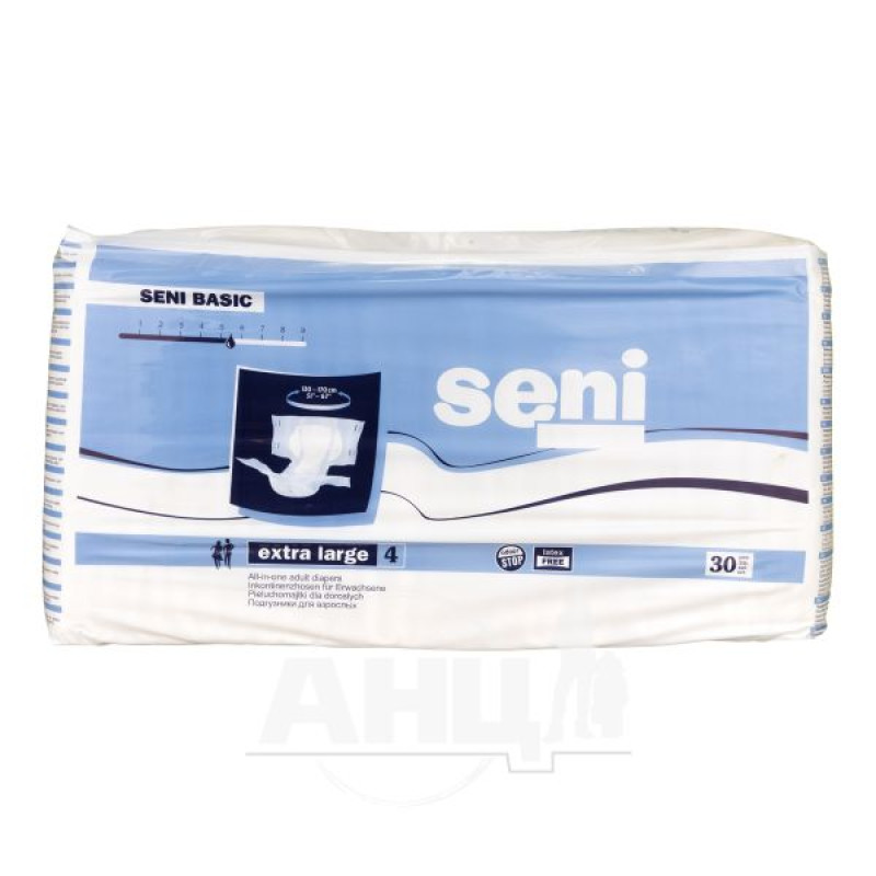 Подгузники для взрослых Seni Basic extra large №30