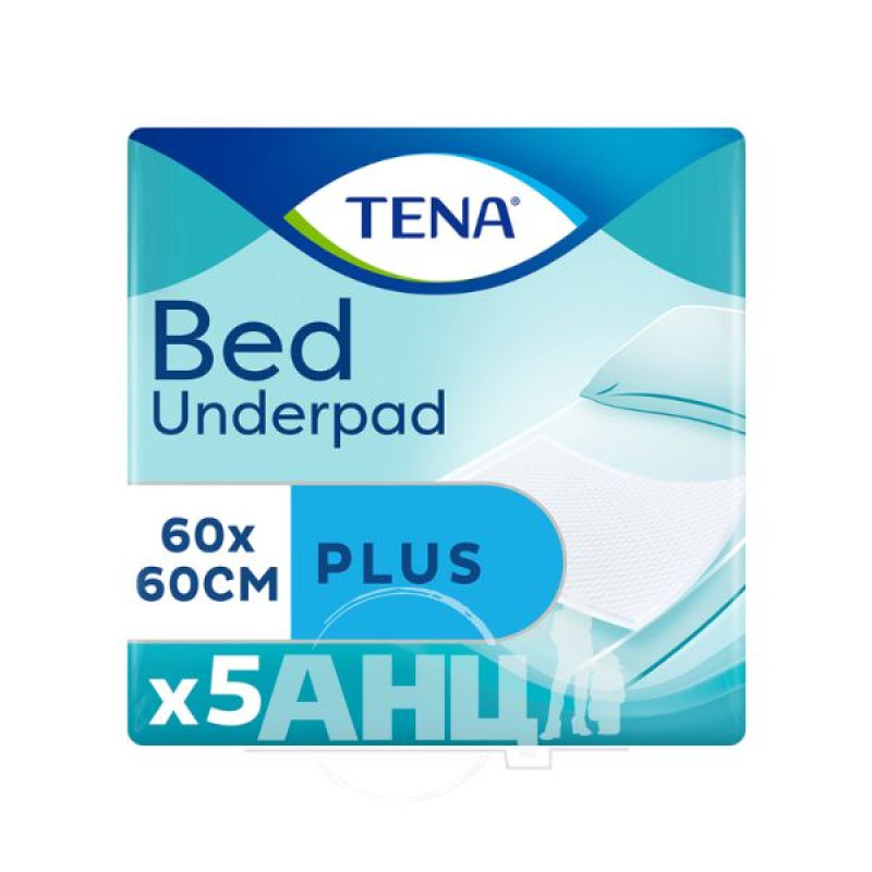 Baby diapers Tena Bed Underpad Plus 60x60 cm No. 5