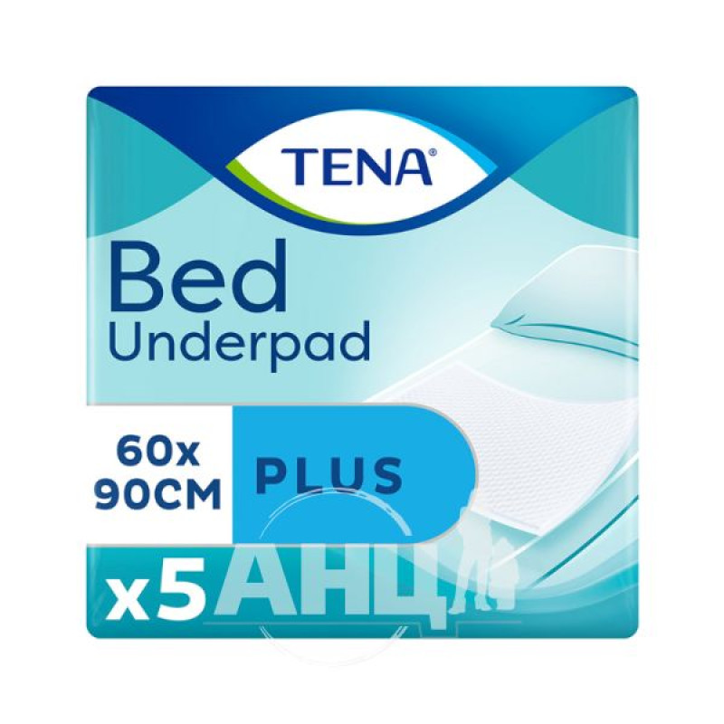 Baby diapers Tena Bed Underpad Plus 60x90 cm No. 5