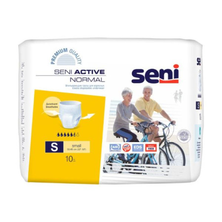 Підгузки-трусики для дорослих Seni Active normal small №10
