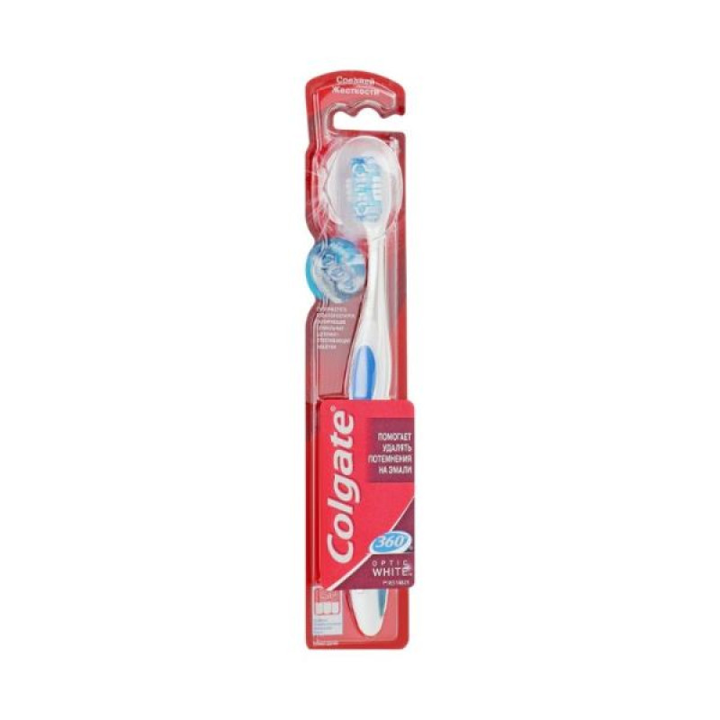 Зубна щітка Colgate 360 ° Optic White