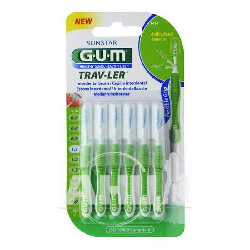 Межзубная щетка GUM Trav-Ler 1.1 мм